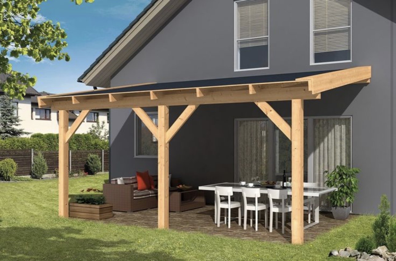Holzwerkstatt Pergola Fertigung